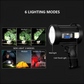 100000 Lumen Genopladelig LED Spotlight Lommelygte