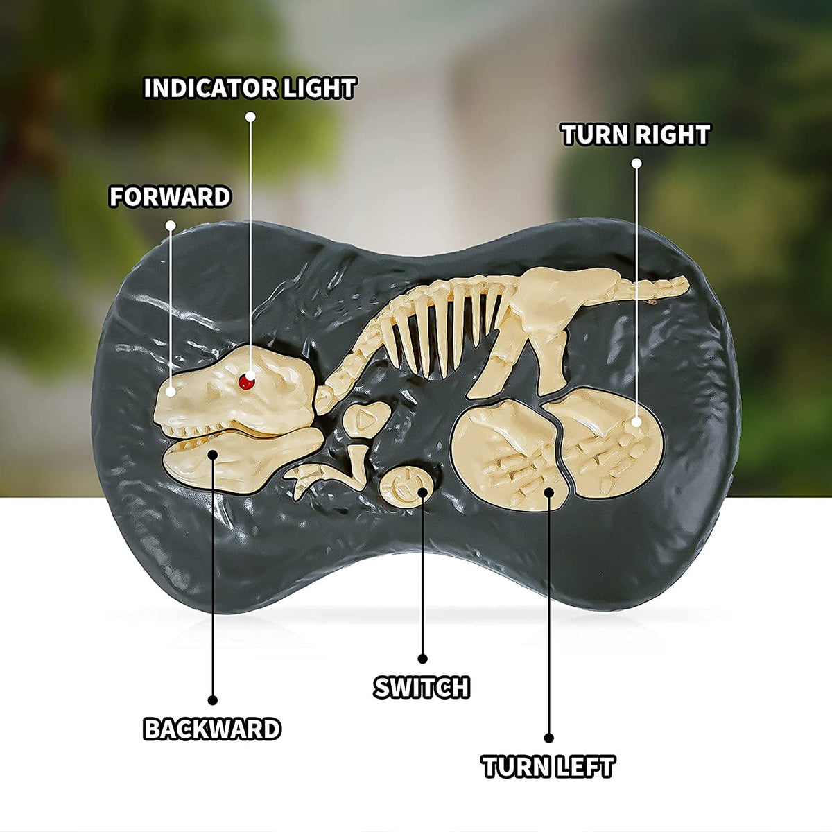 Fjernstyret dinosaur