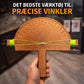 Vinkelmåler til tømrerarbejde og opmåling, 30 × 25 cm