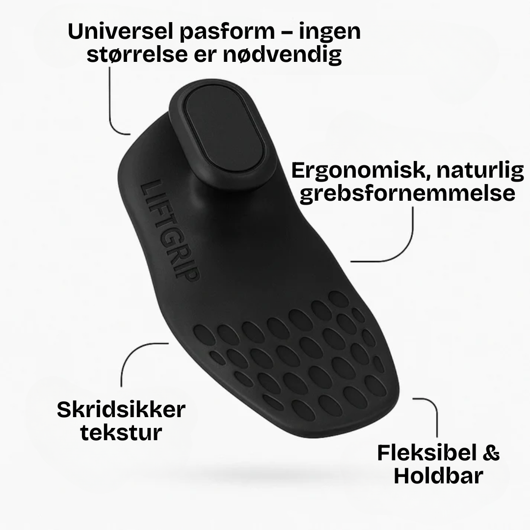 Vægtløftningshandsker Pull up Grippers