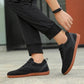 Barefoot Bred tåboks-Unisex koordinerende lærredssko