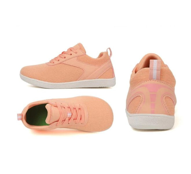 Barefoot Bred tåboks-Unisex koordinerende lærredssko