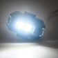 LED-advarselslampe mod kollision