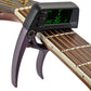 2-i-1 guitartuner og capo med LCD-display