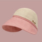 Solbeskyttelseshat med stor skygge