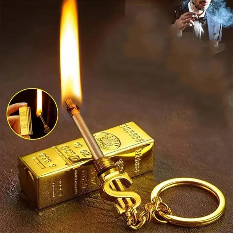 Multifunktionel nøgle-lighter i metal