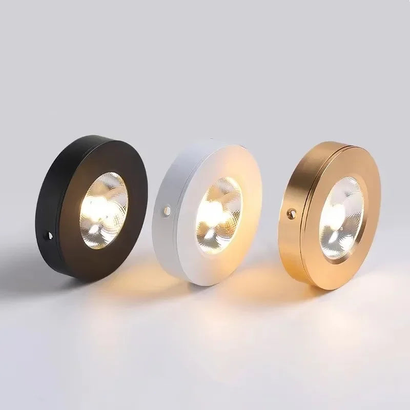 Ultratynd LED-downlight i aluminium med blændingsreducerende design