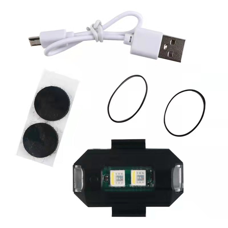 LED-advarselslampe mod kollision