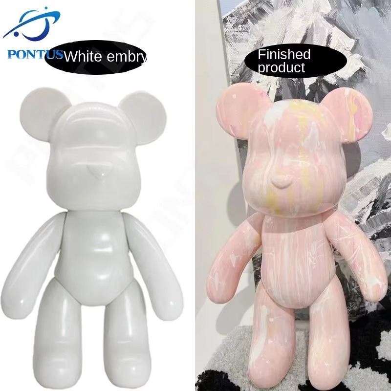 Personlig vinyl bamse kunstværk