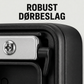 Nøgleboks i metal til vægmontering med indstillelig talkode