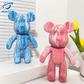 Personlig vinyl bamse kunstværk
