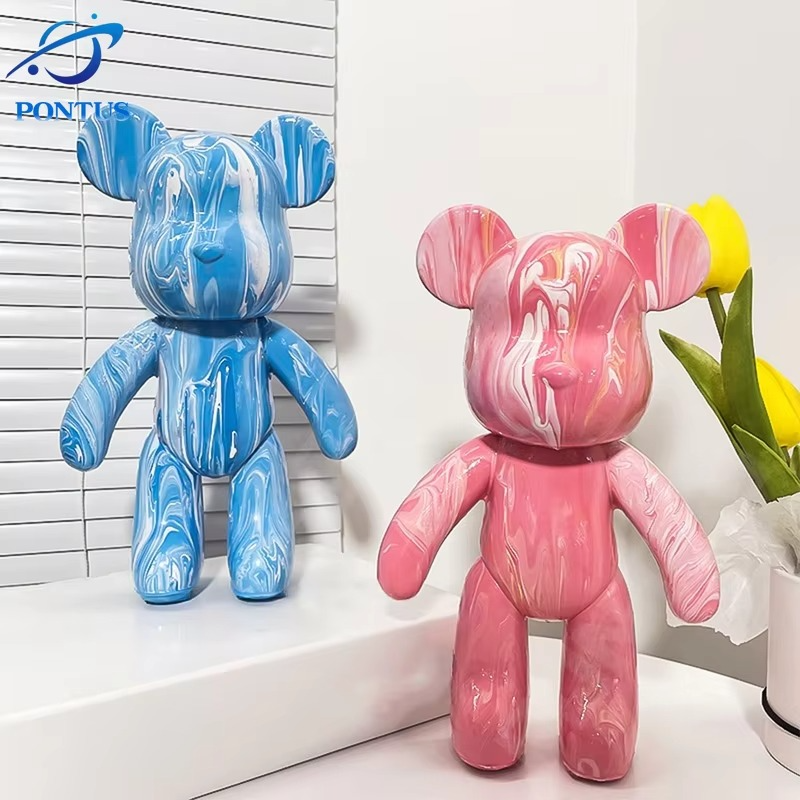 Personlig vinyl bamse kunstværk
