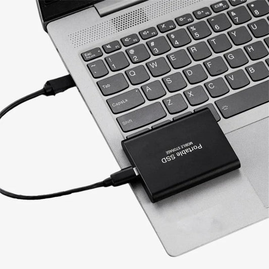 Ekstern SSD med USB-C til PS5, Xbox, computer og Android