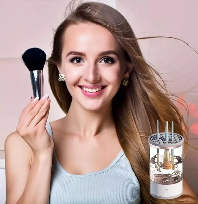 Rengøring af makeup-børster