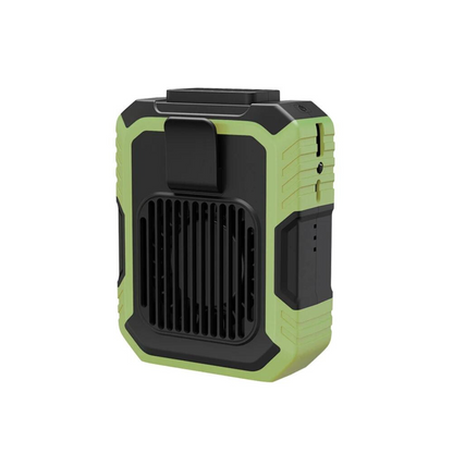 Bærbar miniventilator med clips, 3 hastigheder og 4000 mAh