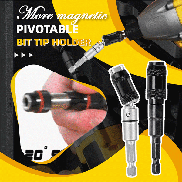Magnetisk drejelig bitholder