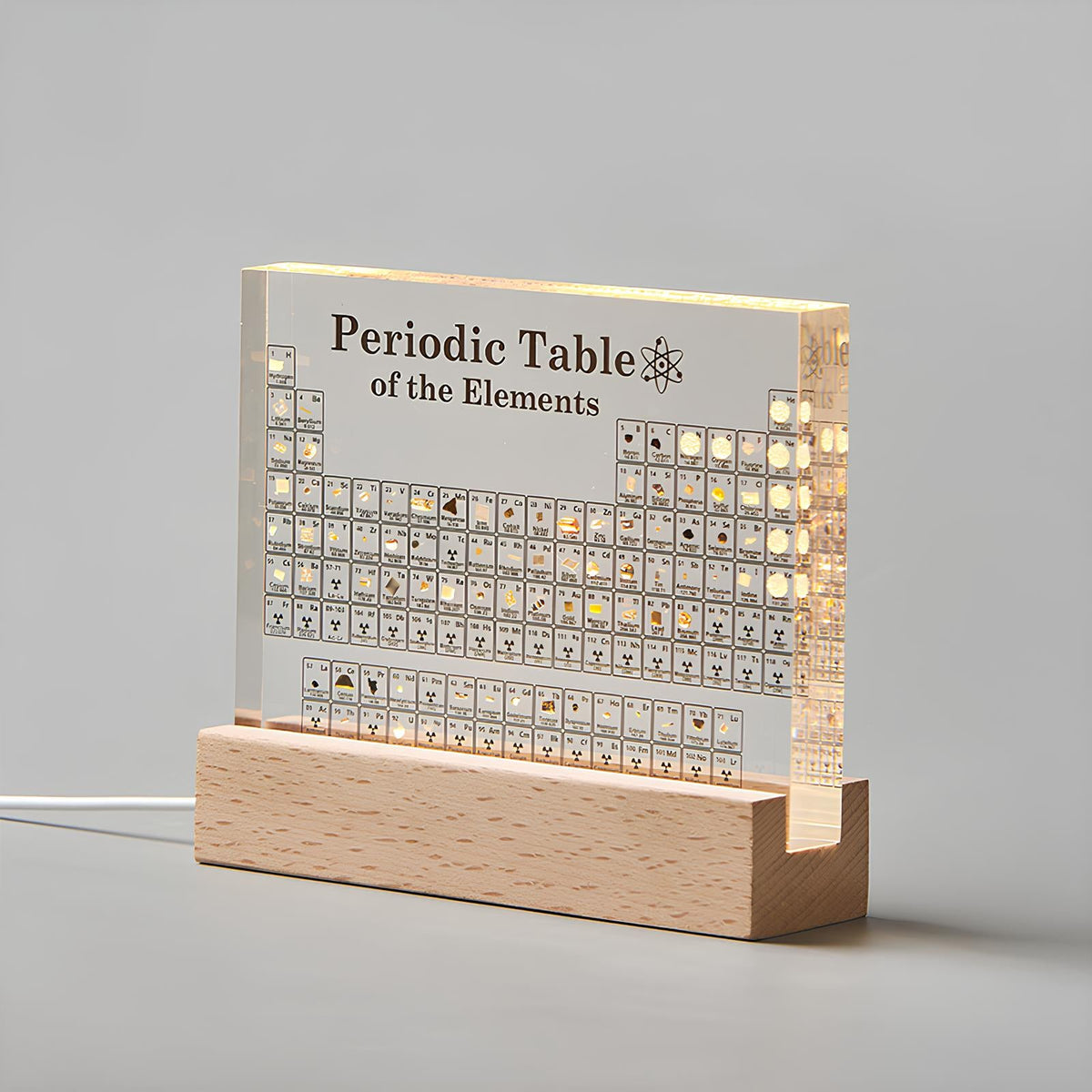 Ægte grundstoffer Periodisk system