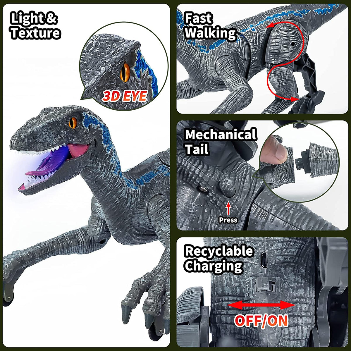 Fjernstyret dinosaur