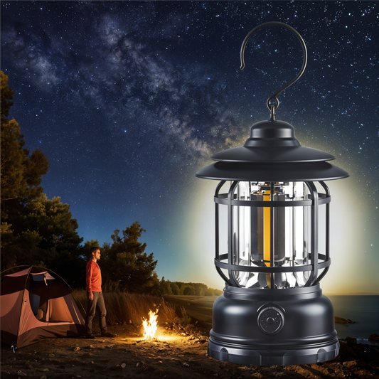 Bærbar LED-campinglygte