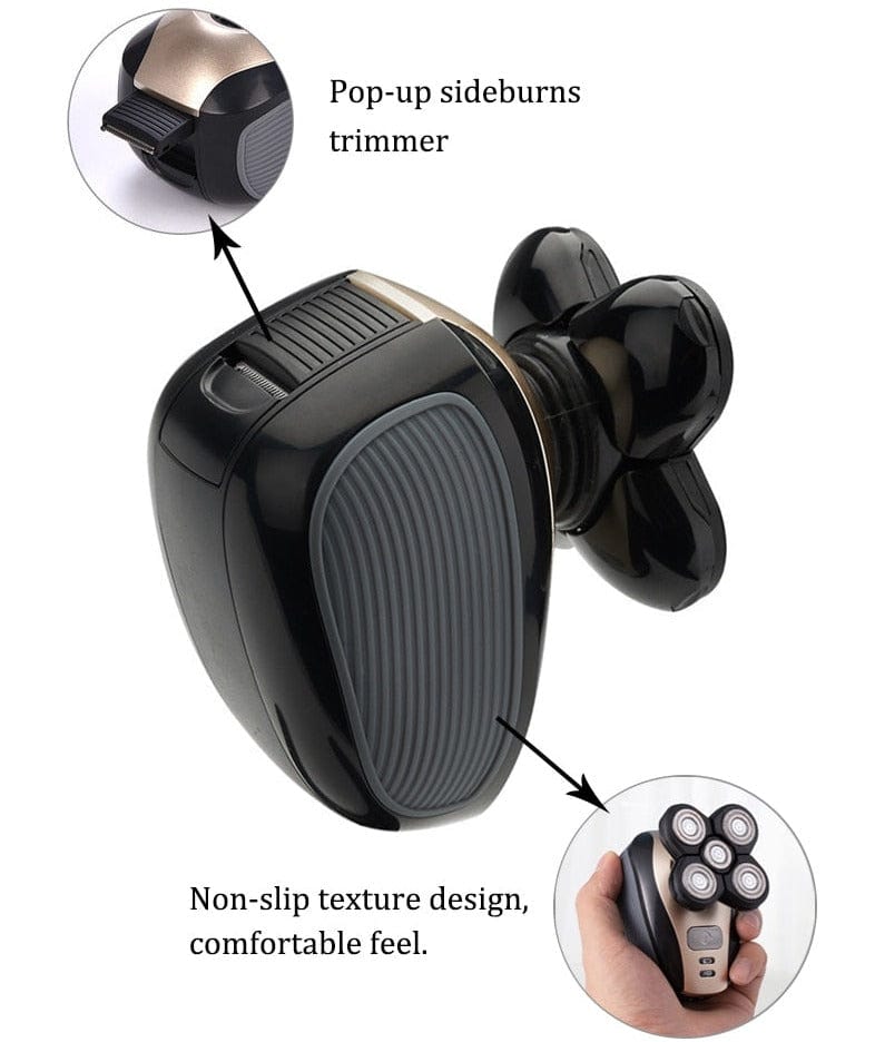 360° hovedbarbermaskine