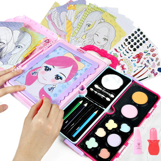 Montessori makeup-tegnesæt