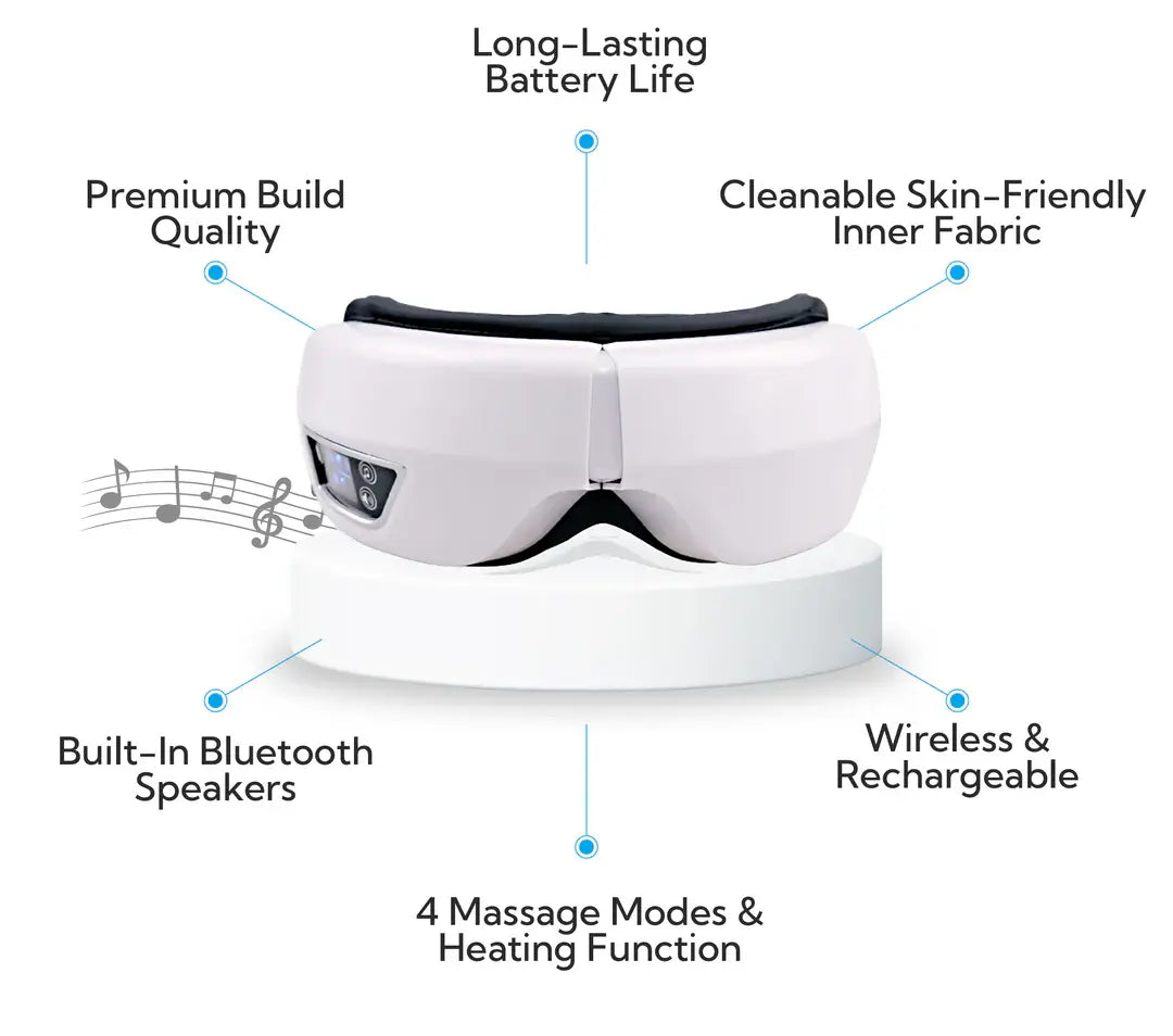 Smart Airbag Vibration Øjenmassager
