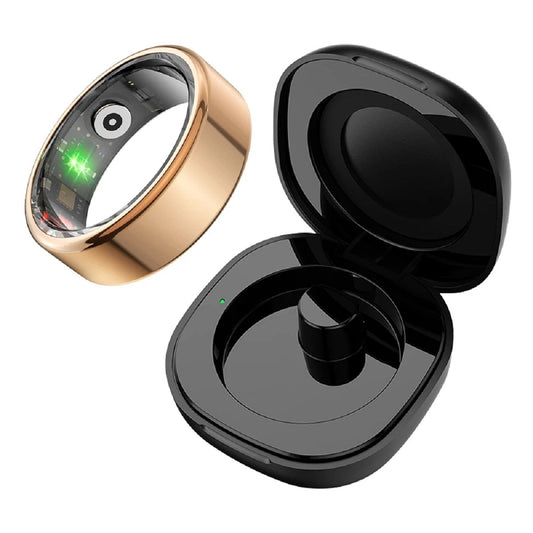 Smart ring med opladningsetui