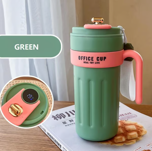 Kaffetermokande med temperaturvisning -  450ml