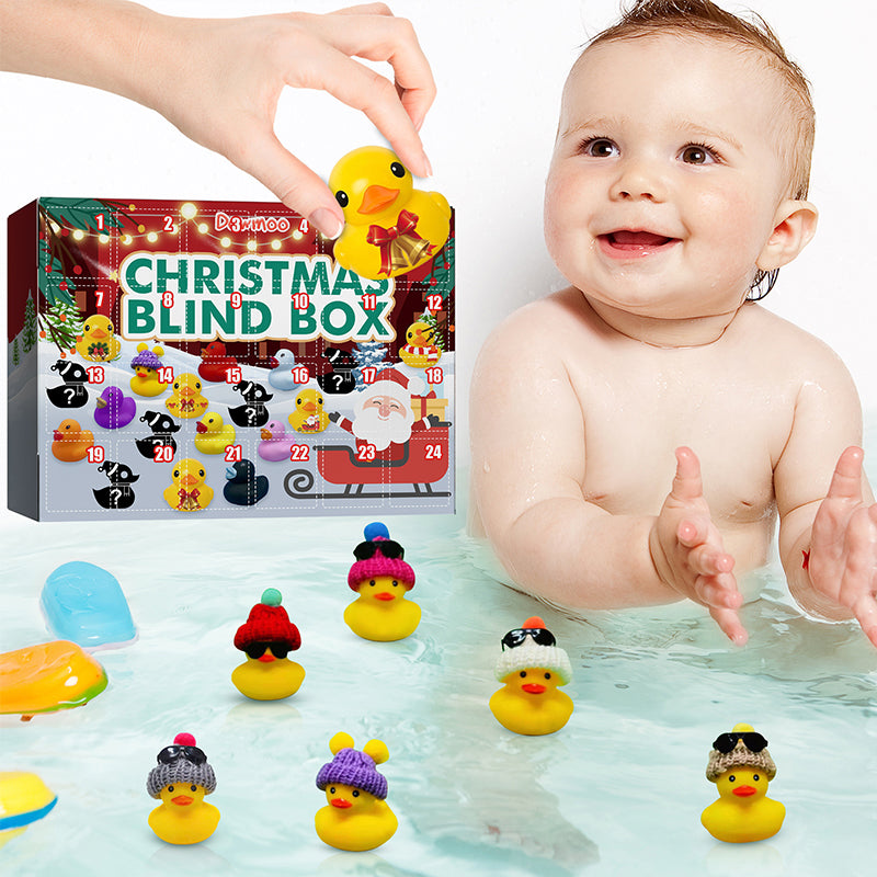 Adventskalender gummiænder til børn