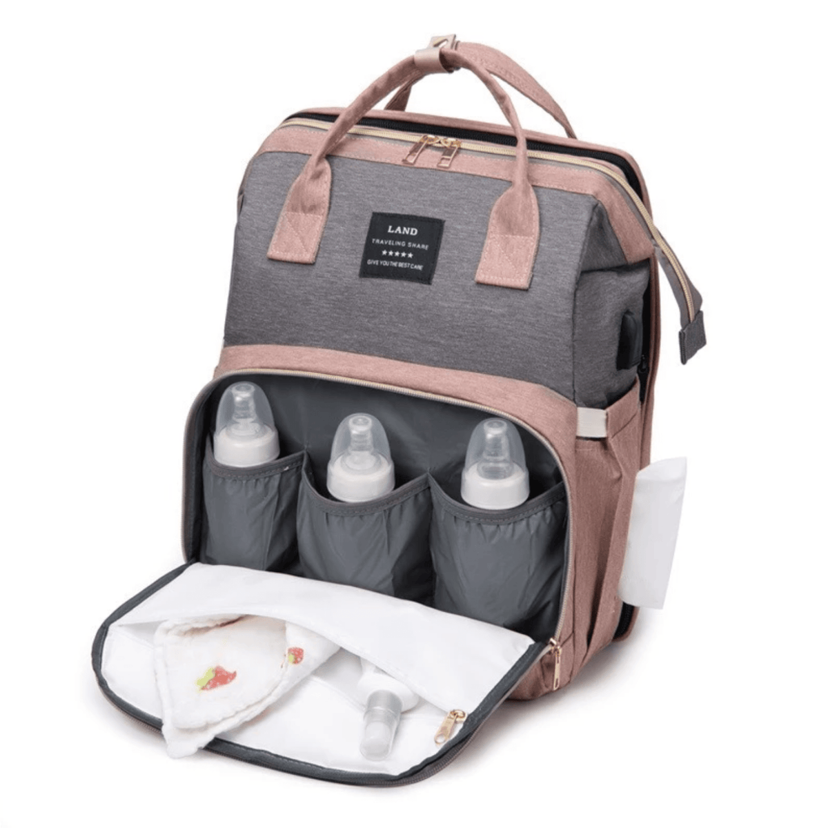 Folding Momy Backpack - 4 i 1 Babytas