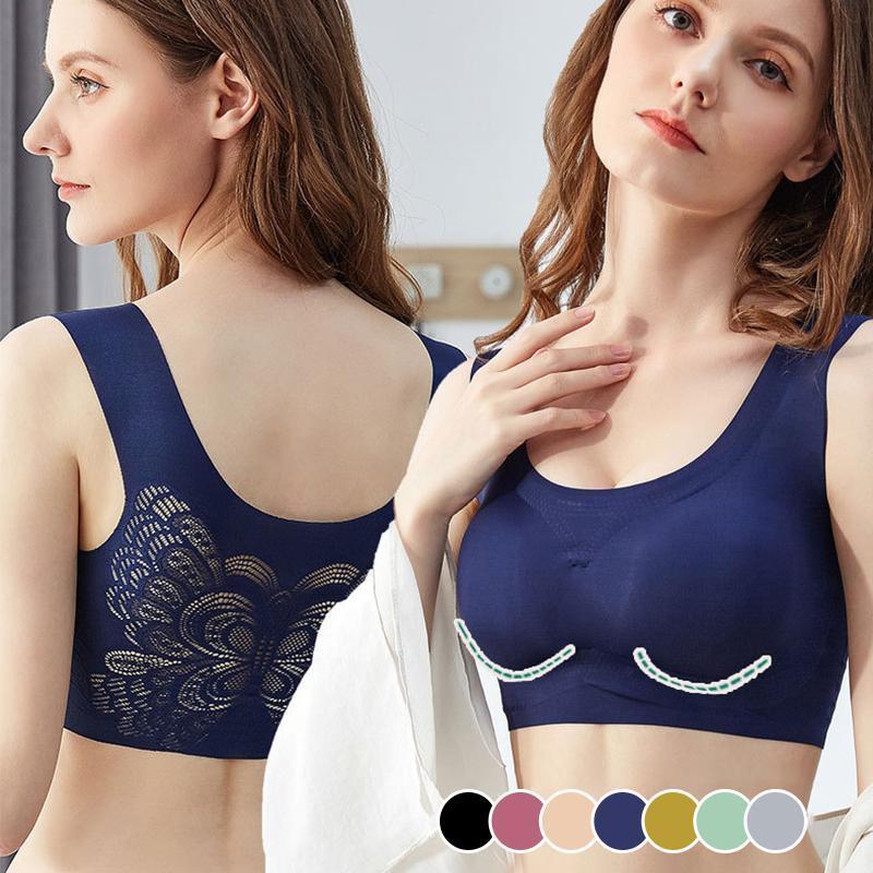 Ultra-tynd Ice Silk Comfort BH i stor størrelse