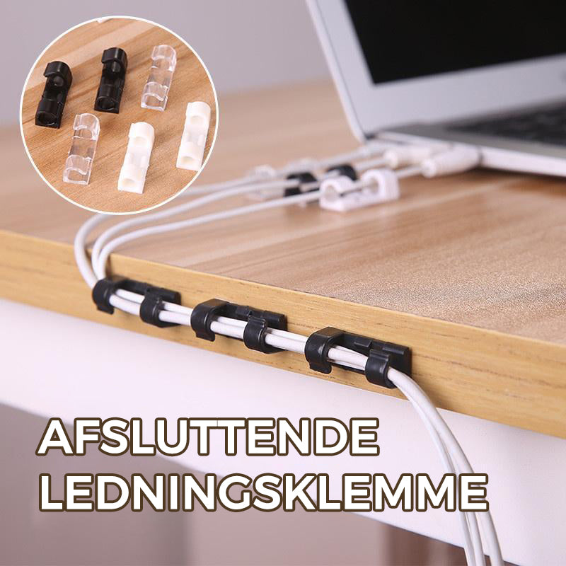Afsluttende trådklemme