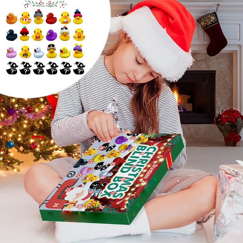 Adventskalender gummiænder til børn