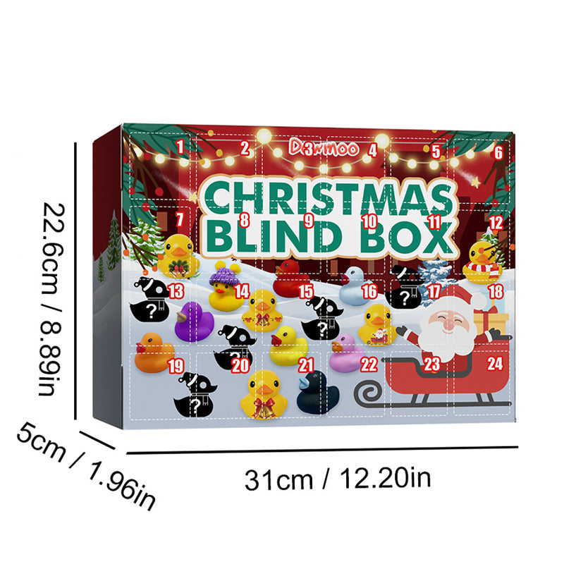 Adventskalender gummiænder til børn