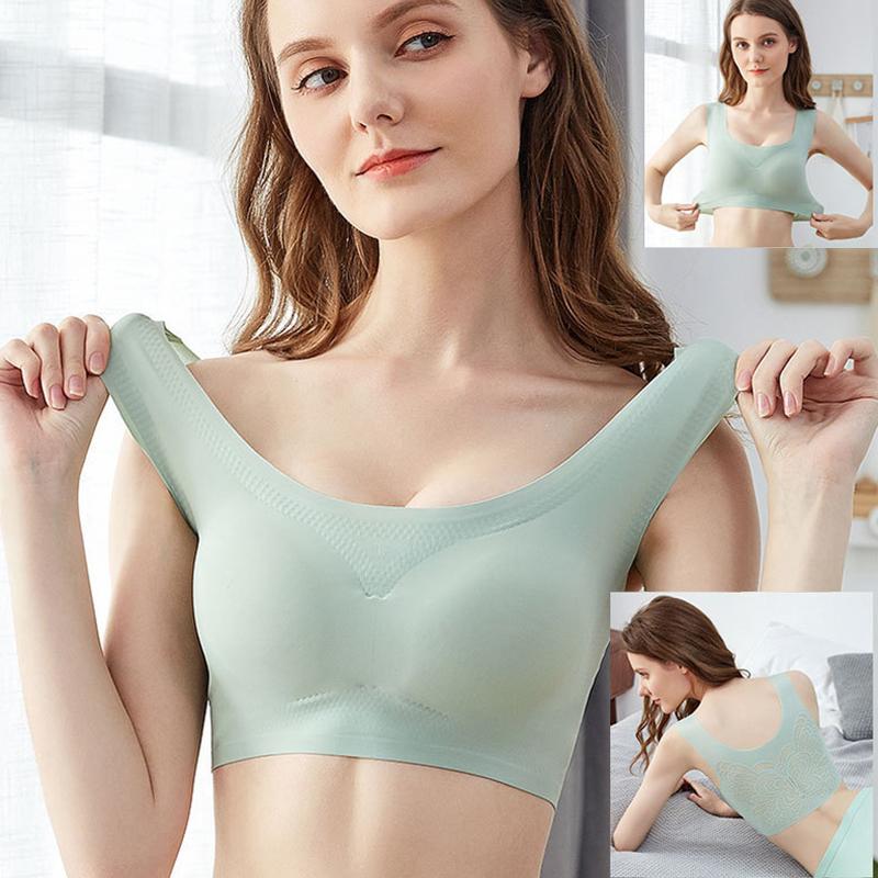 Ultra-tynd Ice Silk Comfort BH i stor størrelse