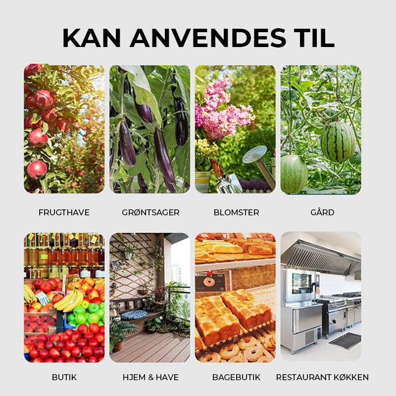 Ophængning af miljøvenlige klæbende fælder