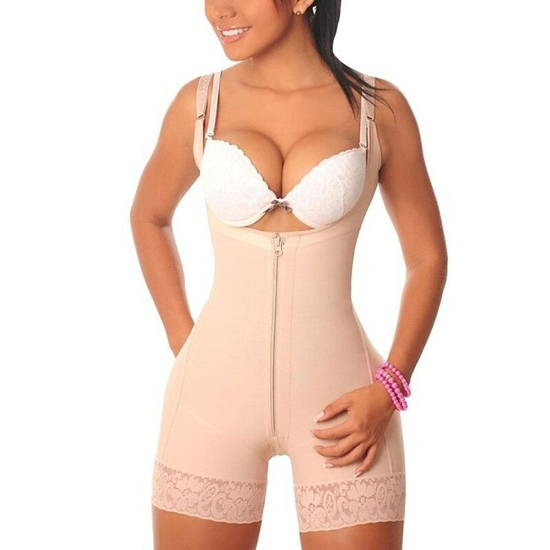Kvinder Tummy Control Bodysuit Shapewear Plus Size