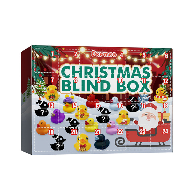 Adventskalender gummiænder til børn