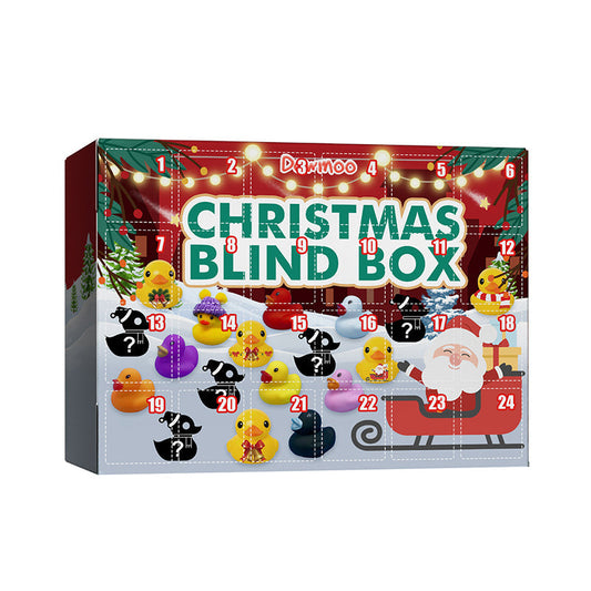 Adventskalender gummiænder til børn