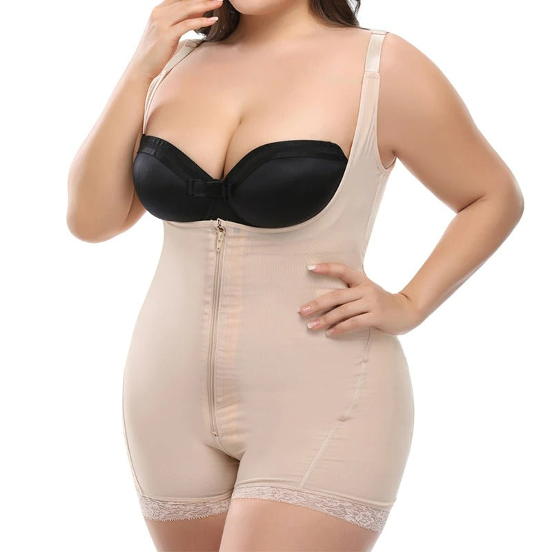 Kvinder Tummy Control Bodysuit Shapewear Plus Size