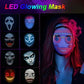 LED Face Transformation Mask   Genopladelig maske med app-kontrol